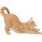 Show in main carousel: Hi-Line Gift Stretching Cat Statue, 9.37-in, Orange slide 5 of 8