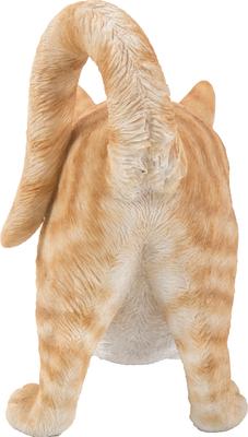 Show full view: Hi-Line Gift Stretching Cat Statue, 9.37-in, Orange slide 4 of 8