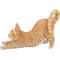 Show in main carousel: Hi-Line Gift Stretching Cat Statue, 9.37-in, Orange slide 3 of 8