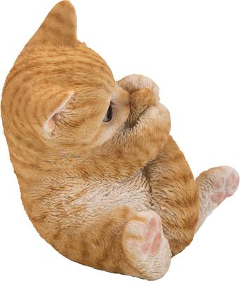 Show full view: Hi-Line Gift Kitten Playing with Tail, Orange & White, 7-in slide 5 of 8