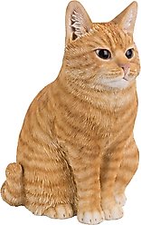 Hi-Line Gift Sitting Cat Statue, 11.5-in, Orange slide 2 of 7