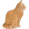 Show in main carousel: Hi-Line Gift Sitting Cat Statue, 11.5-in, Orange slide 6 of 7