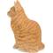 Show in main carousel: Hi-Line Gift Sitting Cat Statue, 11.5-in, Orange slide 4 of 7