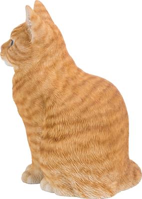 Show full view: Hi-Line Gift Sitting Cat Statue, 11.5-in, Orange slide 4 of 7