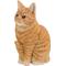 Show in main carousel: Hi-Line Gift Sitting Cat Statue, 11.5-in, Orange slide 3 of 7