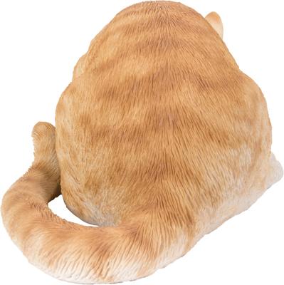 Show full view: Hi-Line Gift Looking Over Ledge Cat Statue, Orange, 4.52-in slide 3 of 6