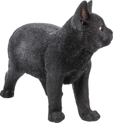 Show full view: Hi-Line Gift Walking & Looking Left Cat Statue, Black, 11.42-in slide 4 of 7