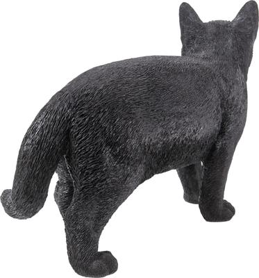 Show full view: Hi-Line Gift Walking & Looking Left Cat Statue, Black, 11.42-in slide 5 of 7