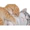 Show in main carousel: Hi-Line Gift Sleeping Tabby Cats Statue, Orange & Gray, 4.92-in slide 7 of 7