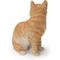 Show in main carousel: Hi-Line Gift Looking Back Cat Statue, 10.35-in, Orange & White slide 4 of 7