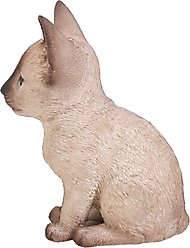 Hi-Line Gift Siamese Kitten Statue, Brown & Tan, 7.5-in slide 2 of 4