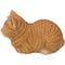 Show in main carousel: Hi-Line Gift Sleeping Cat Statue, Orange & Tan, 5-in slide 3 of 10