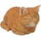 Show in main carousel: Hi-Line Gift Sleeping Cat Statue, Orange & Tan, 5-in slide 2 of 10