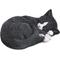 Show in main carousel: Hi-Line Gift Sleeping Cat Statue, Black & White, 4.45-in slide 2 of 9