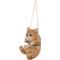 Show in main carousel: Hi-Line Gift Hanging Kitten Statue, 5.5-in, Orange & White slide 4 of 6