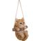 Show in main carousel: Hi-Line Gift Hanging Kitten Statue, 5.5-in, Orange & White slide 3 of 6