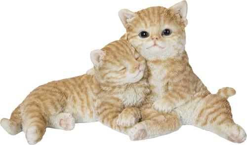 Show full view: Hi-Line Gift Couple Cat Statue, Orange & White, 6.42-in slide 2 of 8