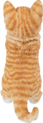 Show full view: Hi-Line Gift Playing Orange Tabby Kitten Statue, 9-in slide 5 of 6