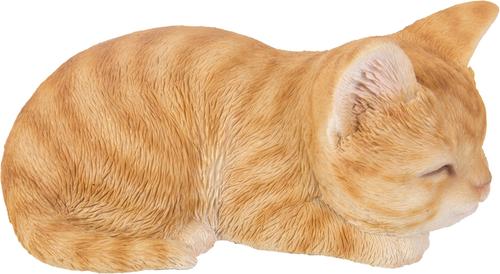 Show full view: Hi-Line Gift Sleeping Kitten Statue, 3.15-in, Orange slide 3 of 9