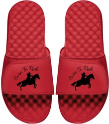 ISlide Born To Ride Slides, Red, W10 / M9