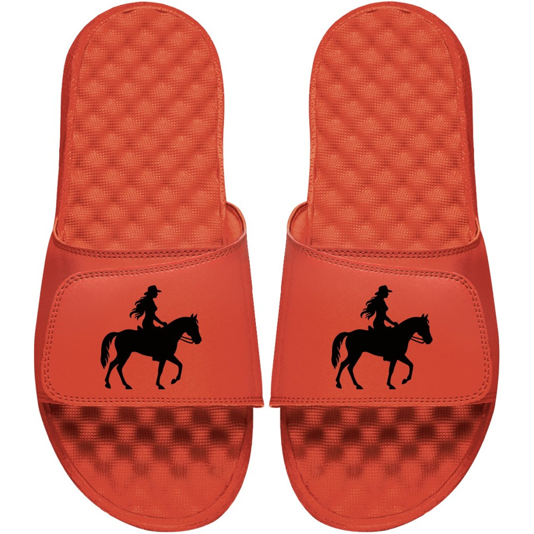 ISlide Cowgirl Slides, Orange, W10 / M9