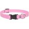 Show in main carousel: LupinePet Basic Solid Nylon Dog Collar, Pink, Small: 9 to 14-in neck, 3/4-in wide slide 1 of 6