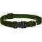 Show in main carousel: LupinePet Basic Solid Nylon Dog Collar, Green, Medium: 13 to 22-in neck, 3/4-in wide slide 1 of 6