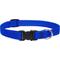 Show in main carousel: LupinePet Basic Solid Nylon Dog Collar, Blue, Medium: 13 to 22-in neck, 3/4-in wide slide 1 of 7