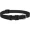 Show in main carousel: LupinePet Basic Solid Nylon Dog Collar, Black, Large: 15 to 25-in neck, 3/4-in wide slide 1 of 7