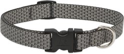 LupinePet Eco Polyester Dog Collar, Granite, Small: 9 to 14-in neck, 3/4-in wide