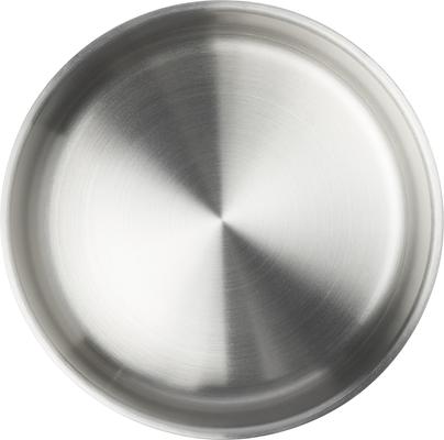 Show full view: Frisco Double Insulated Non-skid Stainless Steel Dog Bowl With Lid, Steel, Medium: 4 cup slide 3 of 8