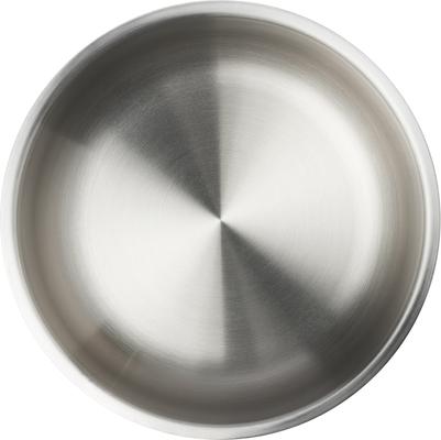 Show full view: Frisco Double Insulated Non-skid Stainless Steel Dog Bowl With Lid, Black, Large: 8 cup slide 3 of 9