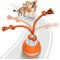 Show in main carousel: PawsPik Rope Runner Interactive Squeaky Rechargeable Small Dog Ball & Rope Toy, Orange, Small slide 1 of 9
