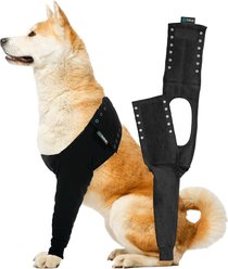 Suitical Recovery Sleeve for Dogs, Black, Large