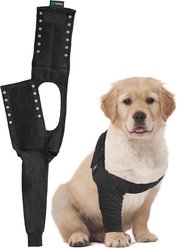 Suitical Recovery Sleeve for Dogs, Black, Small