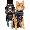 Show in main carousel: Suitical Recovery Suit for Cats, Black Camo, Small slide 1 of 12