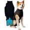 Show in main carousel: Suitical Recovery Suit for Dogs, Black, Large slide 1 of 12