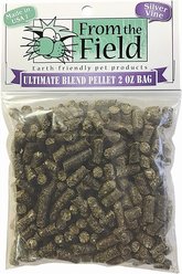 From The Field No Mess Catnip & Silver Vine Pellets, 2-oz bag