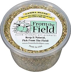 From The Field Gamma Blend Silver Vine & Valerian Mix Catnip, 2-oz tub