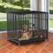 Show in main carousel: BingoPaw 3 Door Furniture-Style Dog Crate, Black, 48 inch slide 1 of 11
