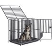 Show in main carousel: BingoPaw 3 Door Furniture-Style Dog Crate, Black, 36 inch slide 4 of 10