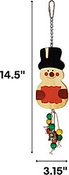 Caitec Snowman Bird Toy, Large slide 2 of 2