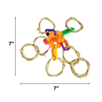 Show full view: A&E Cage Company U.F.O Bird Toy slide 2 of 2