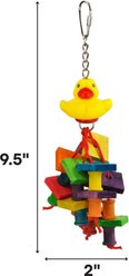 A&E Cage Company The Rubber Duck Monster Bird Toy slide 2 of 2