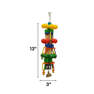 Show full view: A&E Cage Company Spin Tower Bird Toy slide 2 of 3
