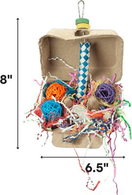 Show full view: A&E Cage Company Egg-Stravaganza Bird Toy slide 2 of 3