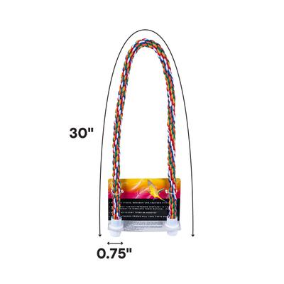 Show full view: Caitec Featherland Paradise Cotton Perch Bird Toy, 0.75 x 30-in slide 2 of 2