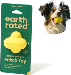 Earth Rated Rubber Fetch Chew Dog Toy, Medium