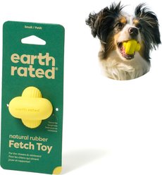 Earth Rated Rubber Fetch Chew Dog Toy, Small