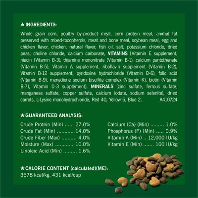 Show full view: Dog Chow High Protein with Real Chicken Adult Dry Dog Food, 18-lb bag slide 7 of 11